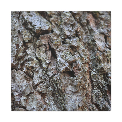 Cracked Echoes - Unique Frameless Canvas Wall Art - Art By Earth