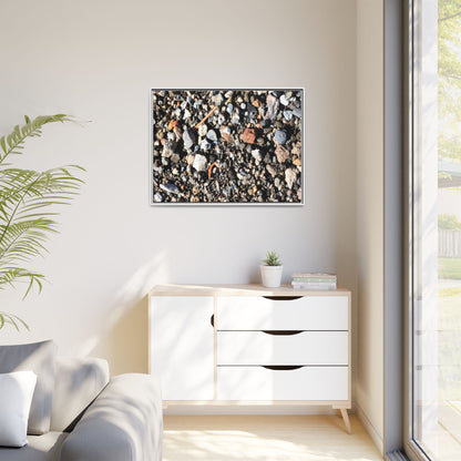 Stones and Soil - Unique Stretched Canvas Wall Art