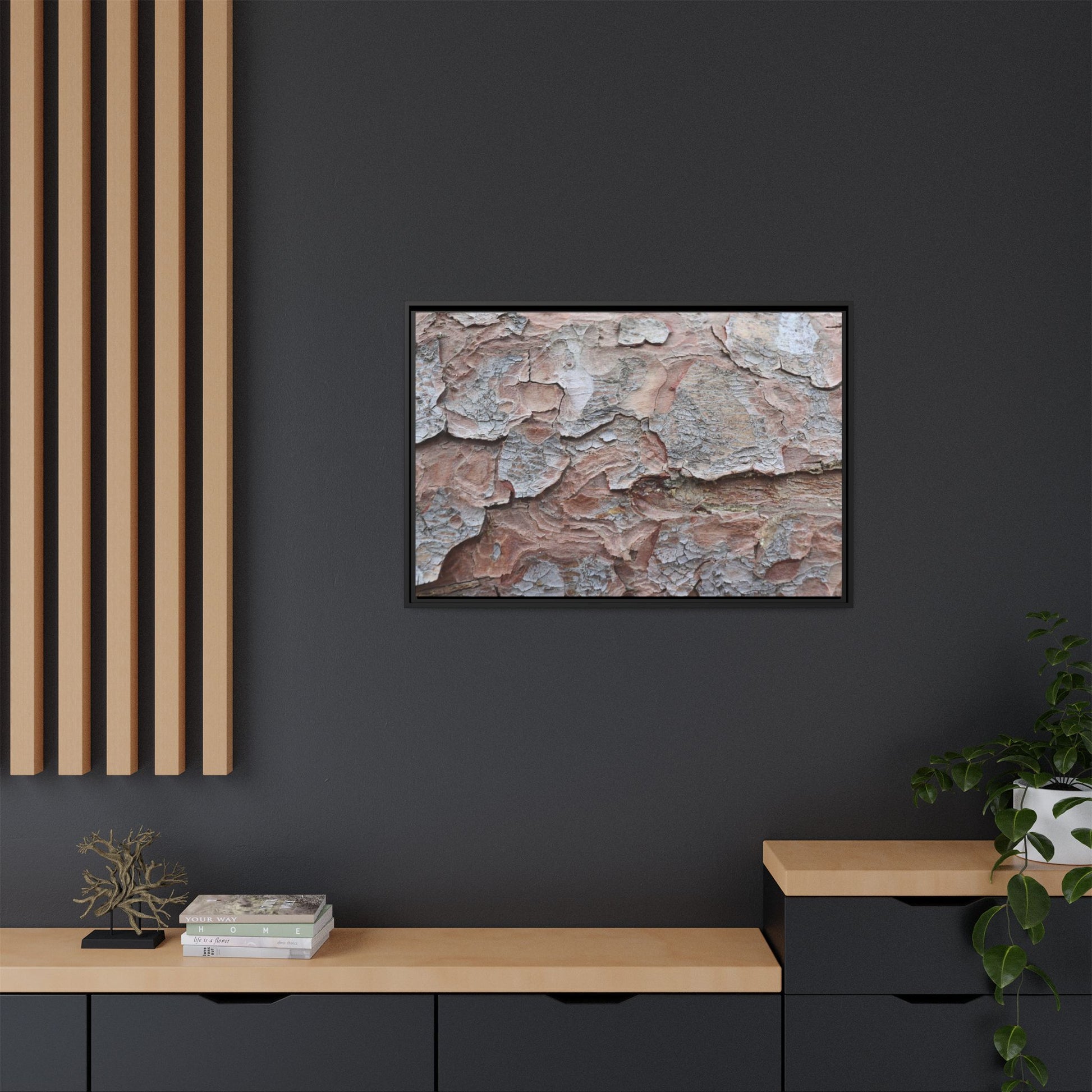 Flaking Serenity - Unique Stretched Canvas Wall Art - Art By Earth