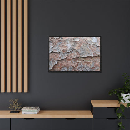 Flaking Serenity - Unique Stretched Canvas Wall Art - Art By Earth