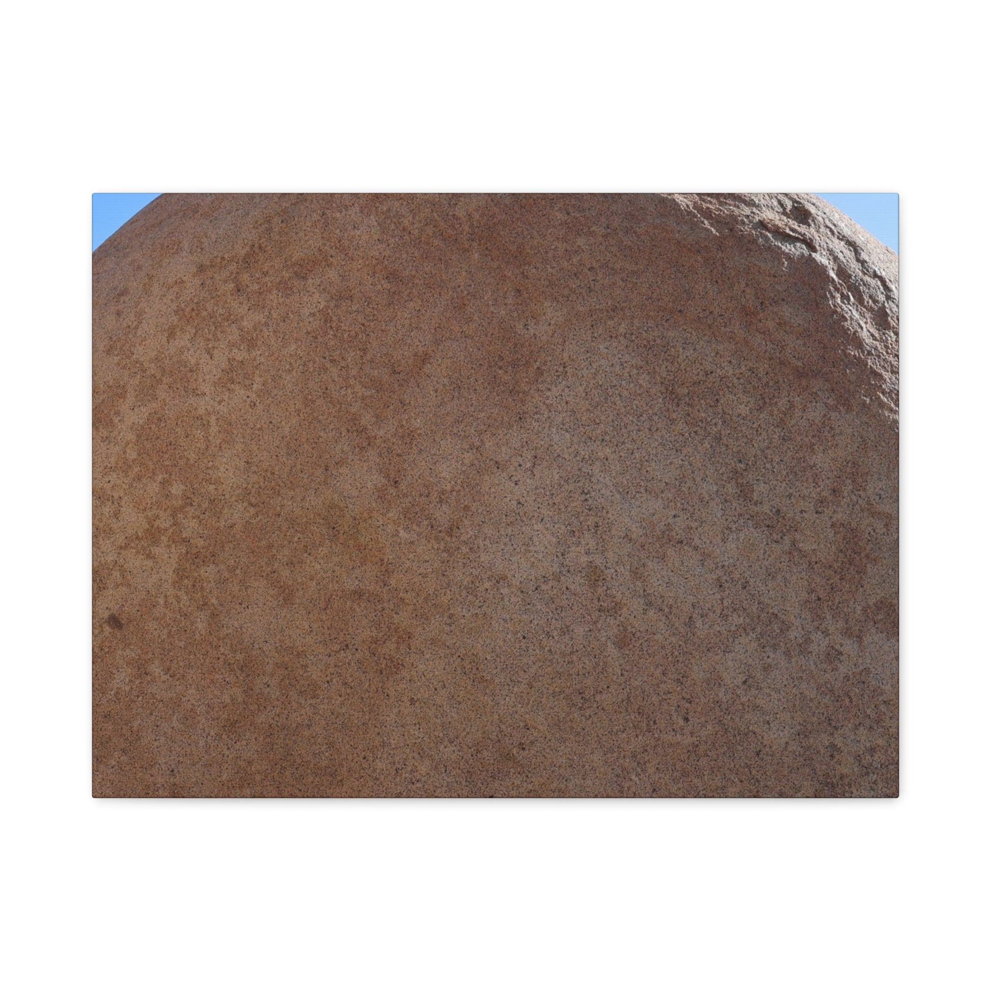 Stone Sphere of Silence - Unique Frameless Canvas Wall Art - Art By Earth