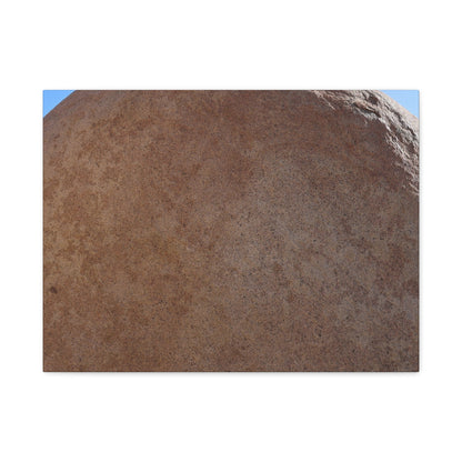 Stone Sphere of Silence - Unique Frameless Canvas Wall Art - Art By Earth