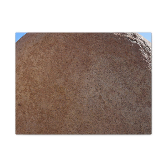 Stone Sphere of Silence - Unique Frameless Canvas Wall Art - Art By Earth