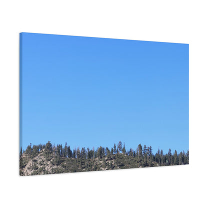Mountain's Quiet Breath - Unique Frameless Canvas Wall Art
