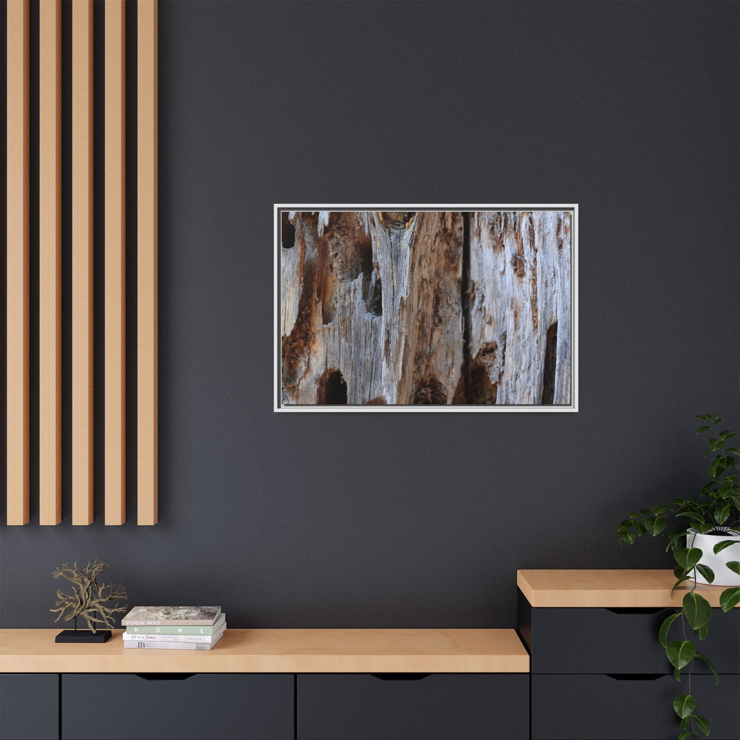 Decaying Splendor - Unique Stretched Canvas Wall Art - Art By Earth