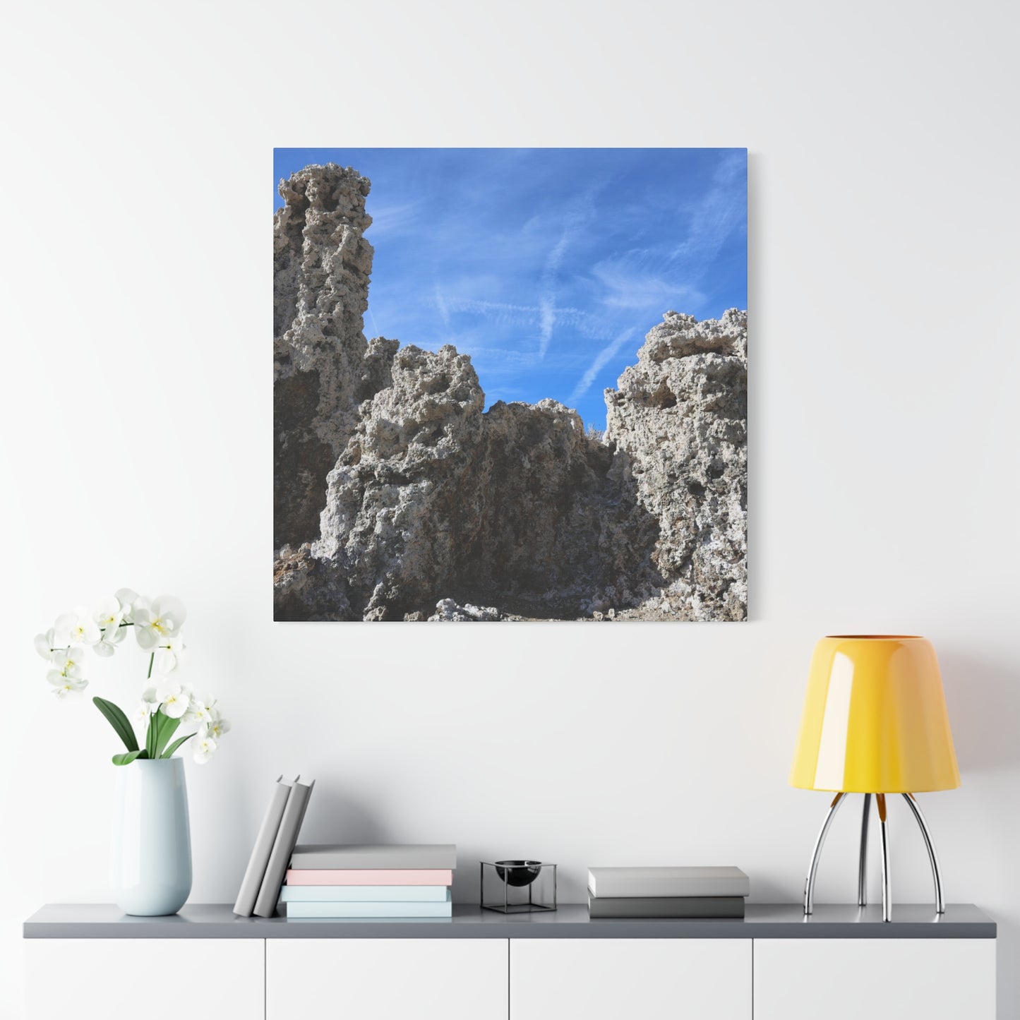 Towers of Stone - Unique Frameless Canvas Wall Art