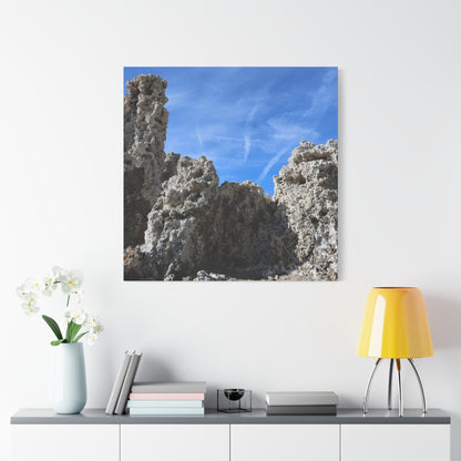 Towers of Stone - Unique Frameless Canvas Wall Art