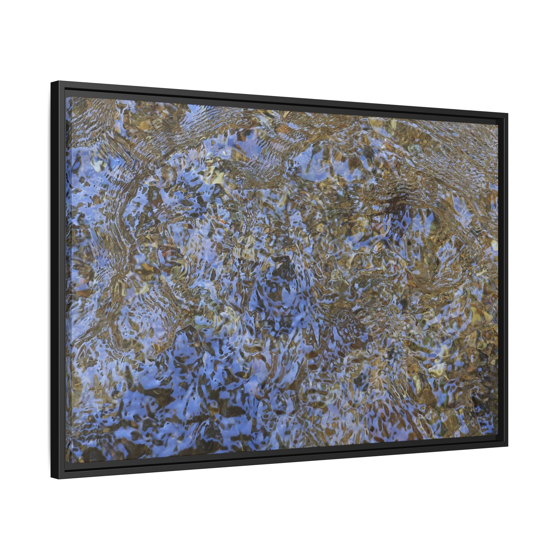 Aquatic Reflections - Unique Stretched Canvas Wall Art - Art By Earth