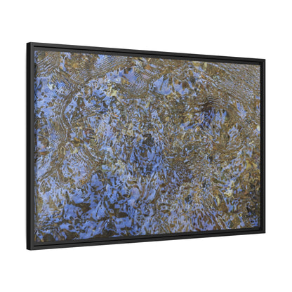 Aquatic Reflections - Unique Stretched Canvas Wall Art - Art By Earth