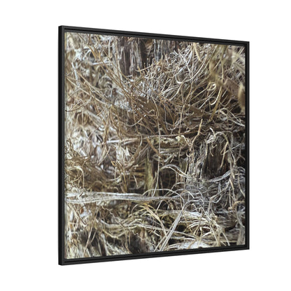 Tangled Whispers of Autumn - Unique Stretched Canvas Wall Art - Art By Earth