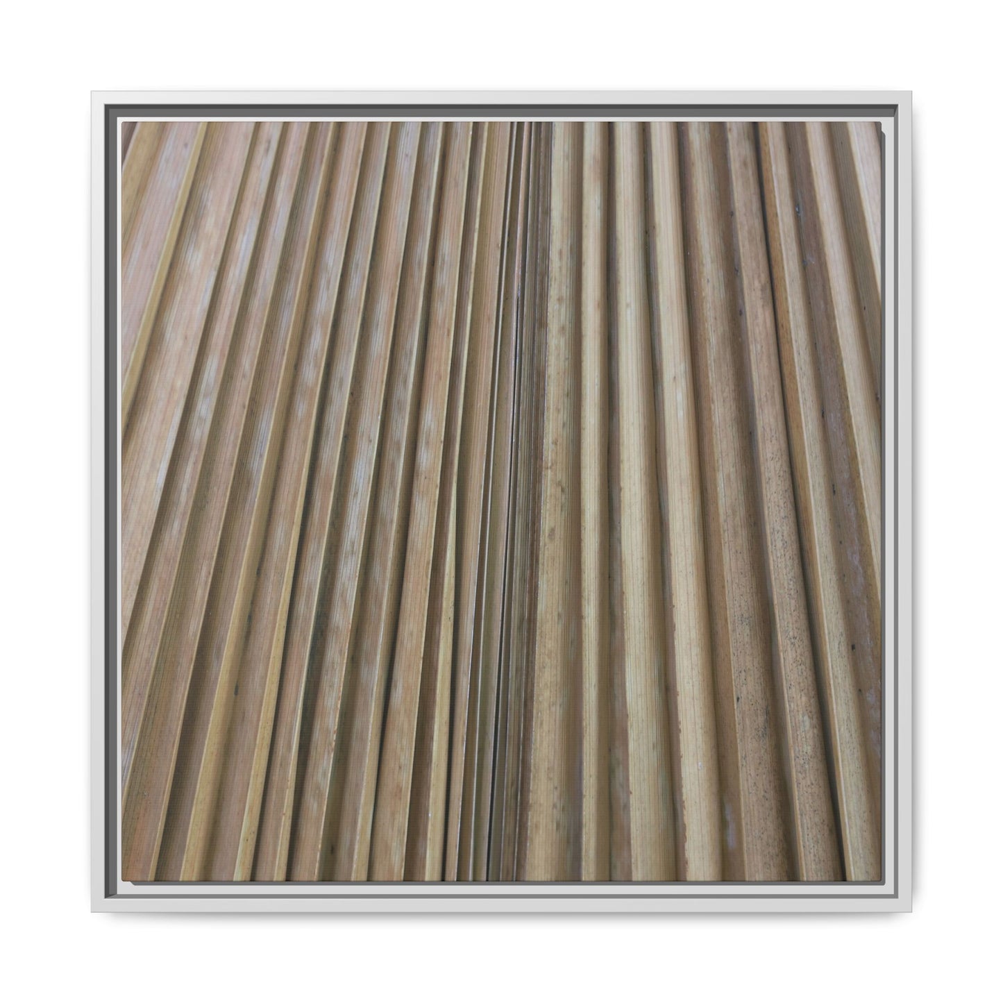 Wooden Whispers - Unique Stretched Canvas Wall Art - Art By Earth