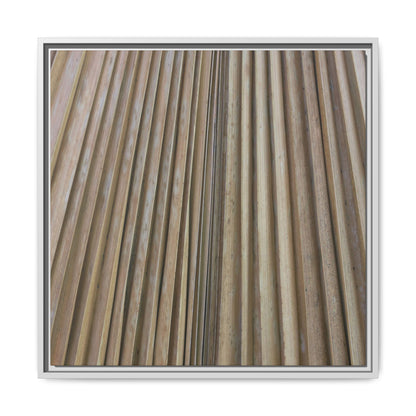 Wooden Whispers - Unique Stretched Canvas Wall Art - Art By Earth