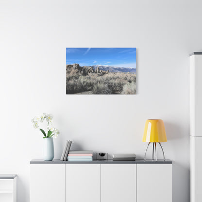 Echoes of Solitude - Unique Frameless Canvas Wall Art