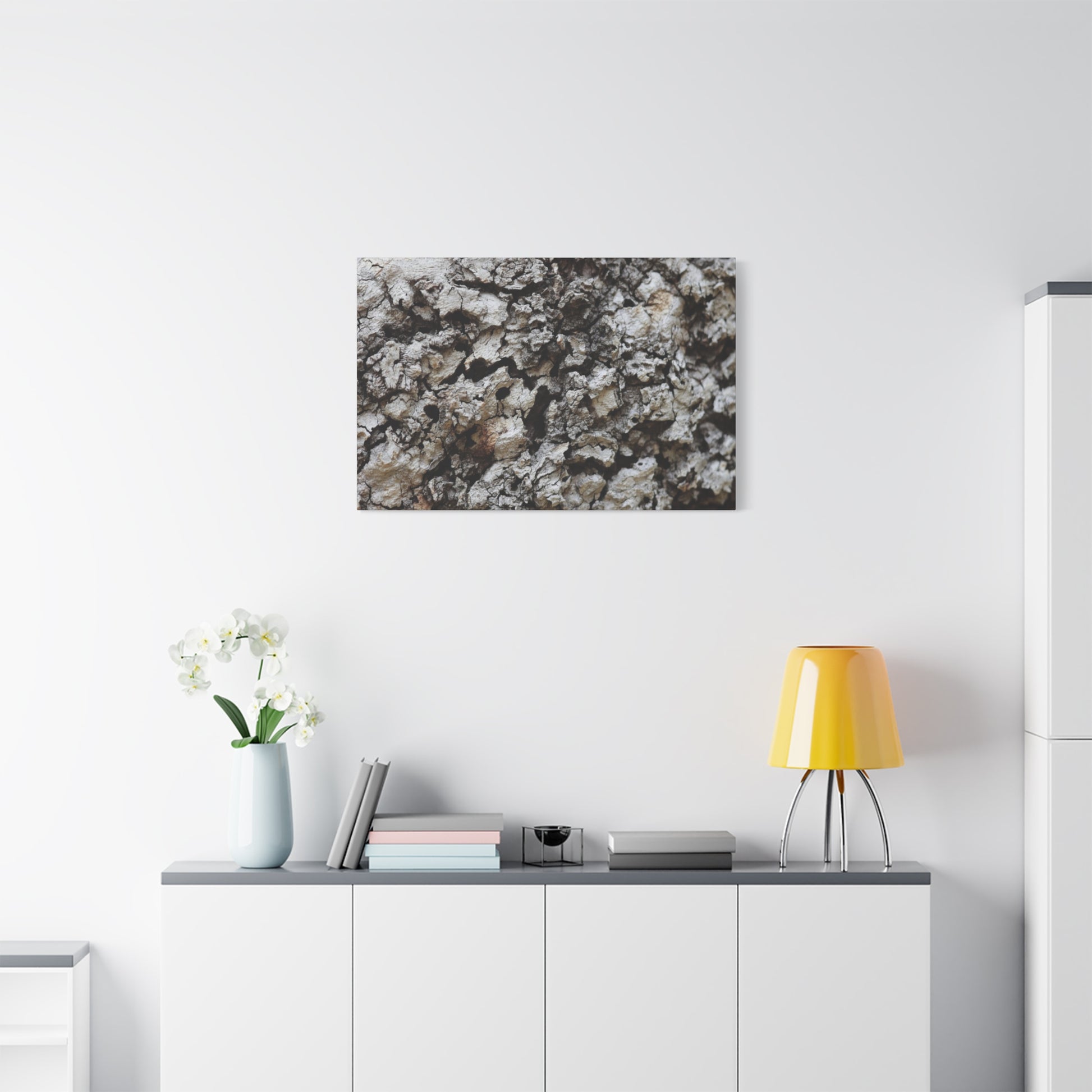 Cracked Earth Tapestry - Unique Frameless Canvas Wall Art - Art By Earth