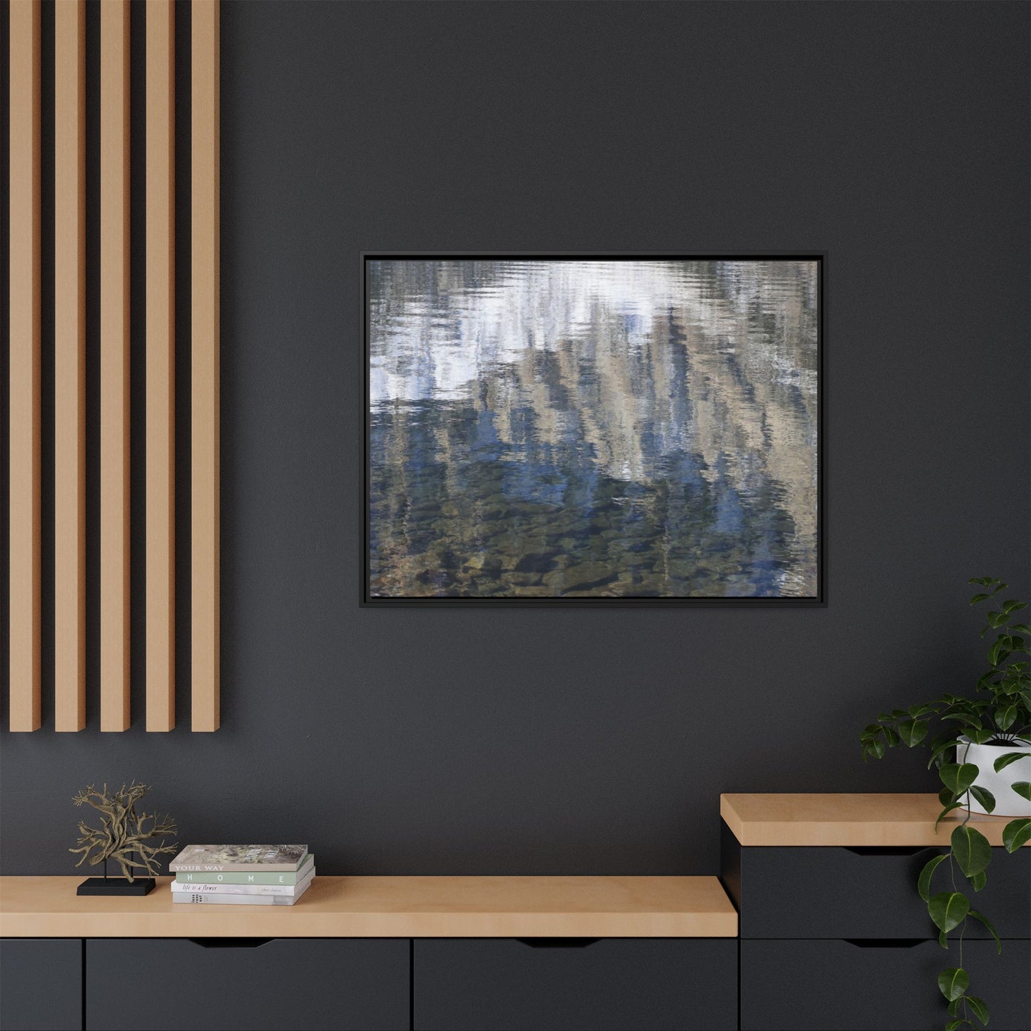 Liquid Memories - Unique Stretched Canvas Wall Art