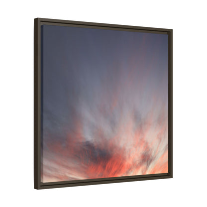 Celestial Blaze - Unique Stretched Canvas Wall Art - Art By Earth