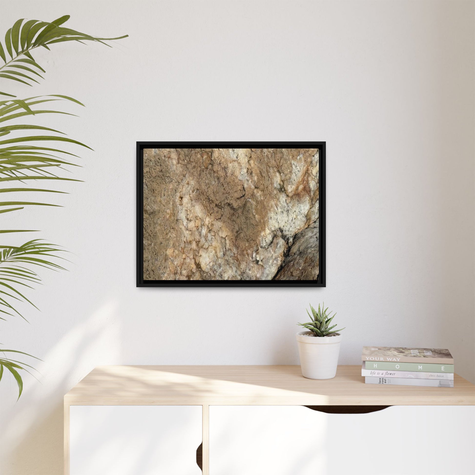 Ancient Stone Wall - Unique Stretched Canvas Wall Art - Art By Earth