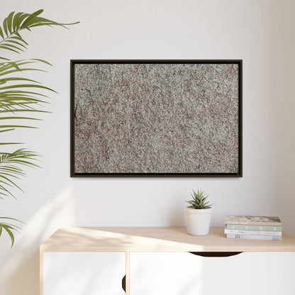 Granular Whispers - Unique Stretched Canvas Wall Art - Art By Earth