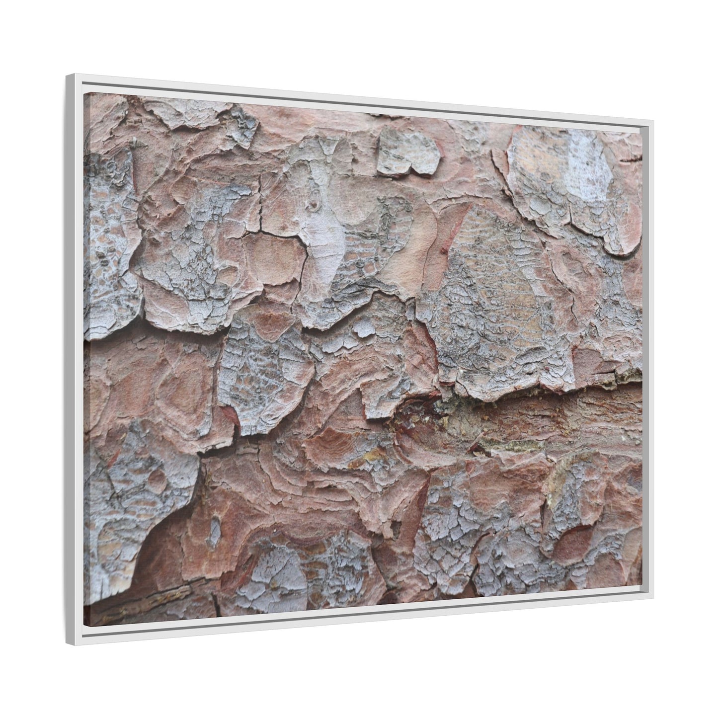 Flaking Serenity - Unique Stretched Canvas Wall Art - Art By Earth