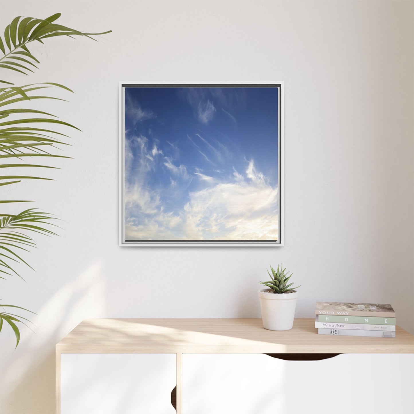 Whispers of Sky - Unique Stretched Canvas Wall Art - Art By Earth
