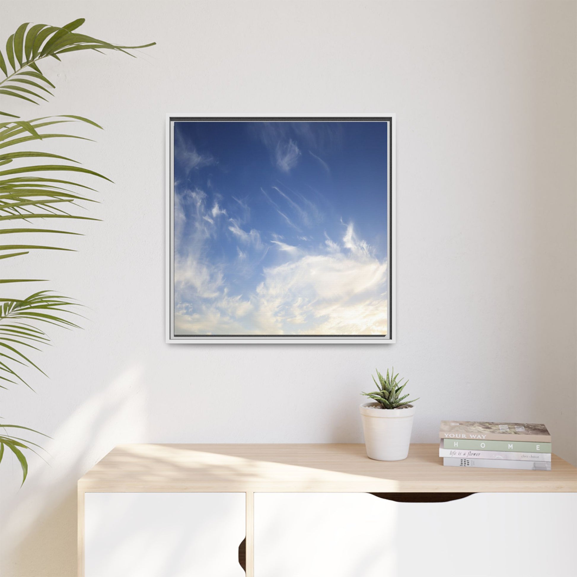 Whispers of Sky - Unique Stretched Canvas Wall Art - Art By Earth