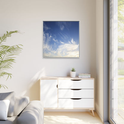 Whispers of Sky - Unique Stretched Canvas Wall Art - Art By Earth