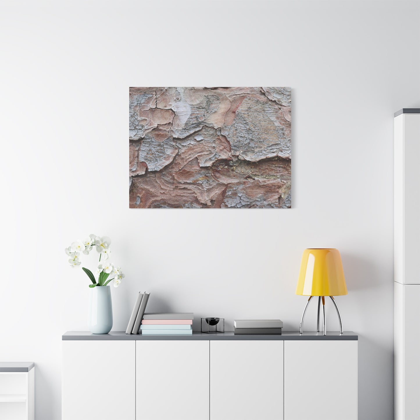 Textural Landscape - Unique Frameless Canvas Wall Art - Art By Earth