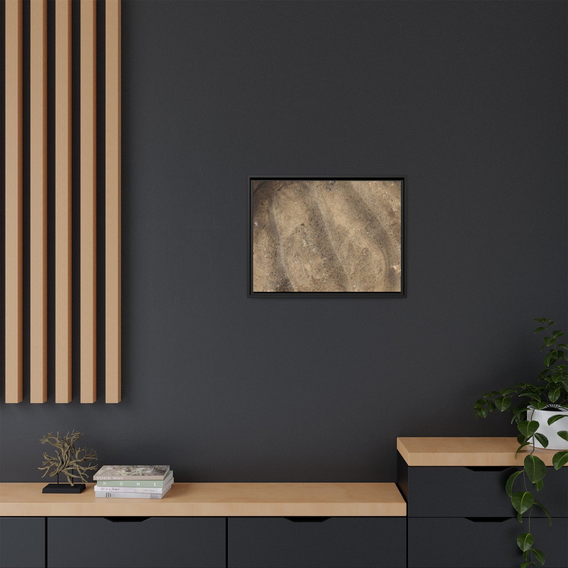 Tidal Pool Secrets - Unique Stretched Canvas Wall Art - Art By Earth