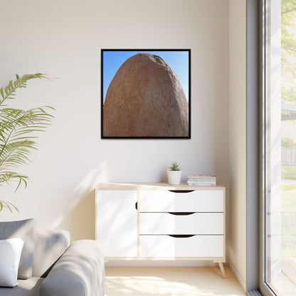 Stone Sphere - Unique Stretched Canvas Wall Art - Art By Earth