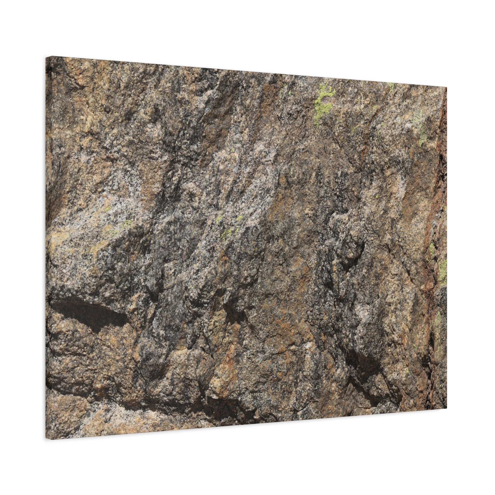 Weathered Stone Secrets - Unique Frameless Canvas Wall Art - Art By Earth