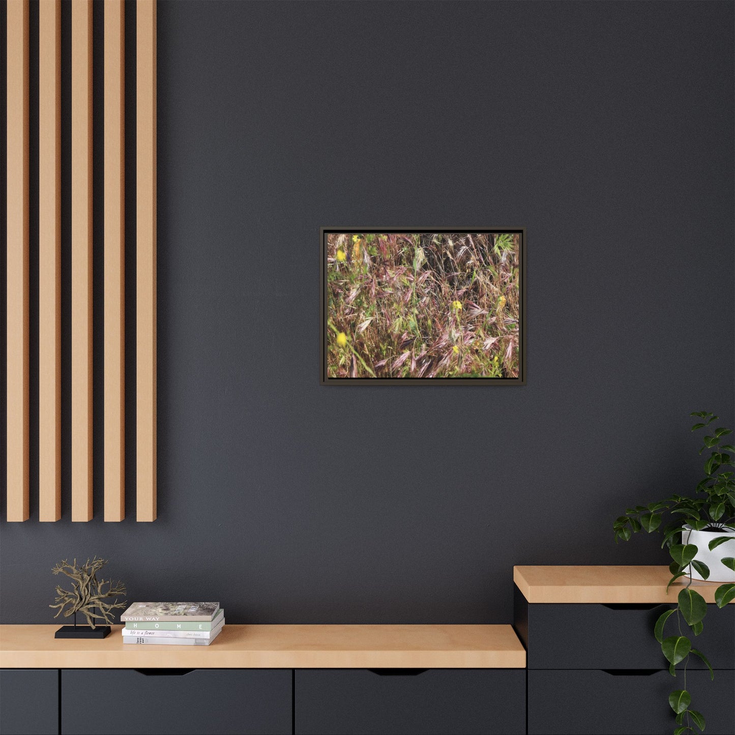Autumn Meadow - Unique Stretched Canvas Wall Art - Art By Earth