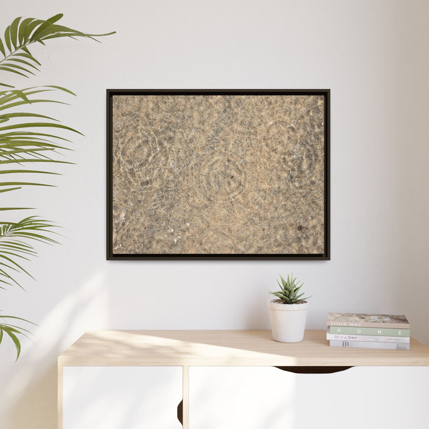 Whispers of Sand - Unique Stretched Canvas Wall Art - Art By Earth
