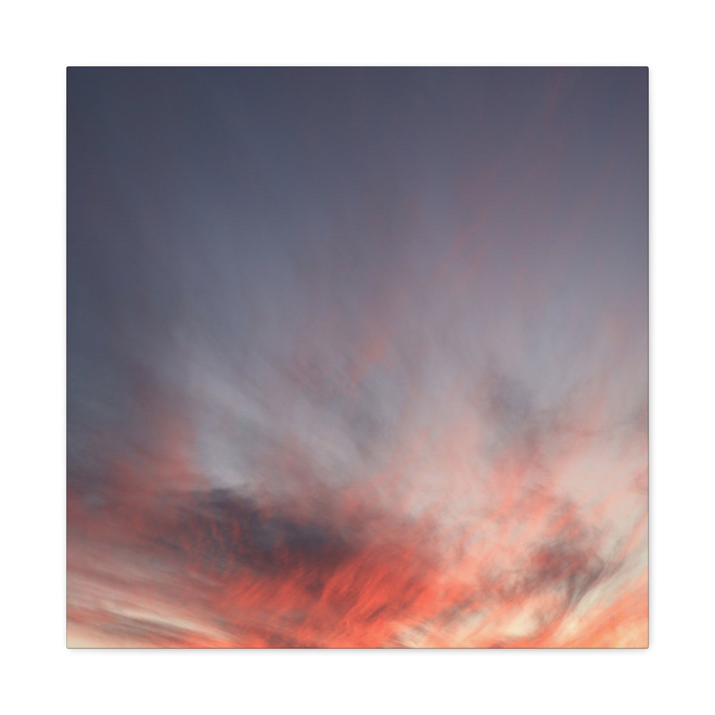 Ethereal Sunset - Unique Frameless Canvas Wall Art - Art By Earth