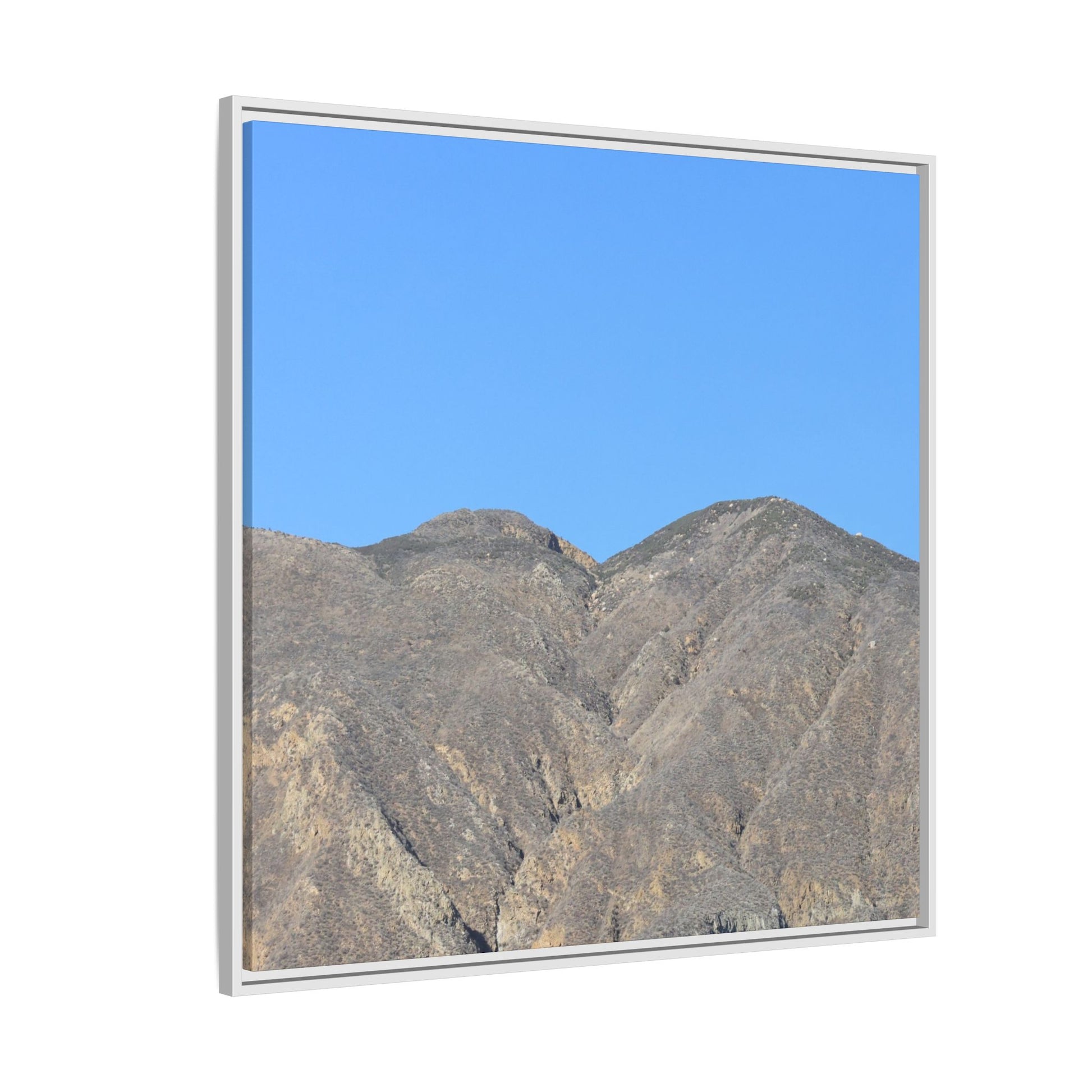 Arid Mountain Breath - Unique Stretched Canvas Wall Art - Art By Earth