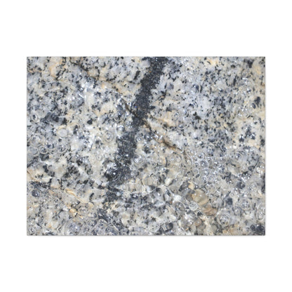 Crystalline Bubbles - Unique Frameless Canvas Wall Art - Art By Earth