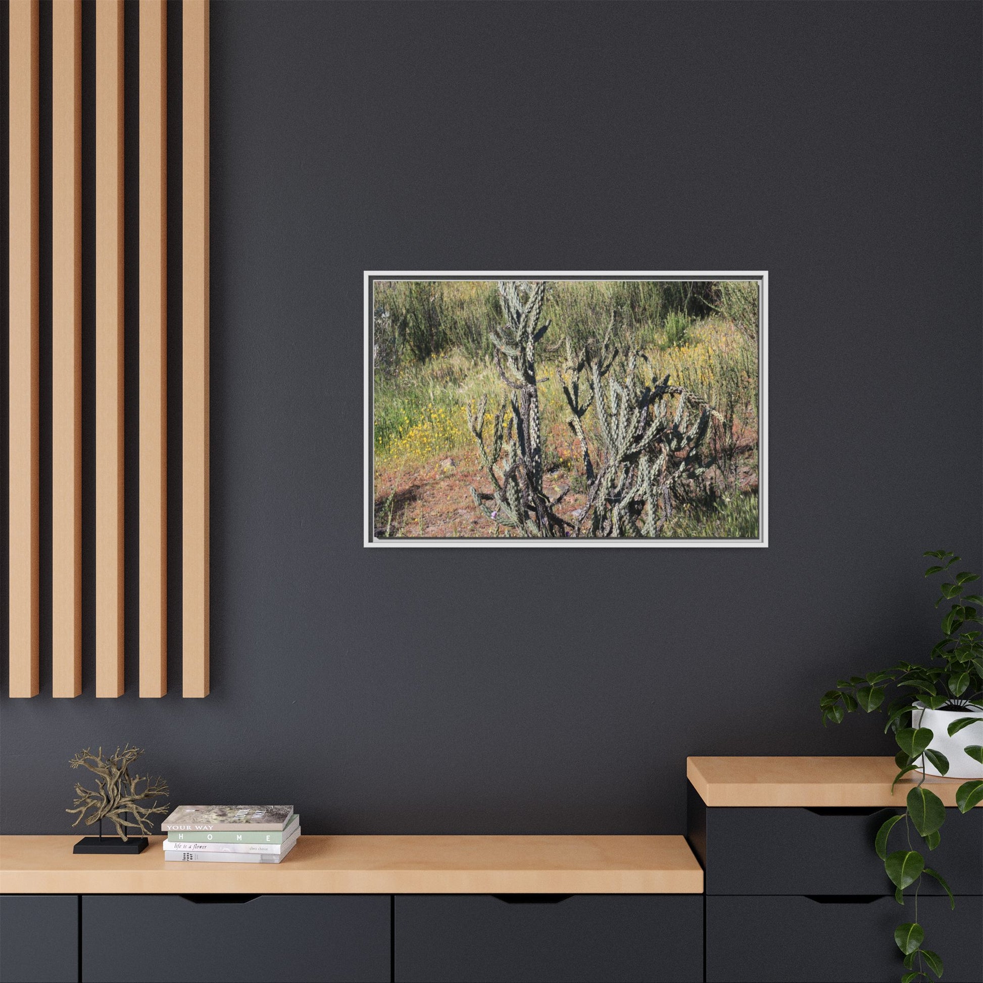 Wildflower Meadow - Unique Stretched Canvas Wall Art - Art By Earth