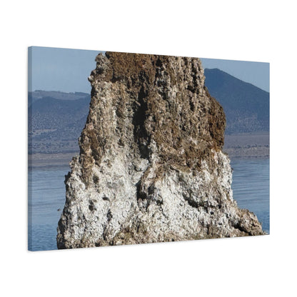 Monolith of Stillness - Unique Frameless Canvas Wall Art