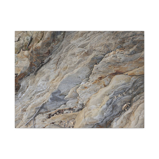 Stone Memory - Unique Frameless Canvas Wall Art - Art By Earth