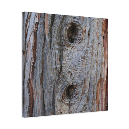 Wooden Memoir - Unique Frameless Canvas Wall Art - Art By Earth