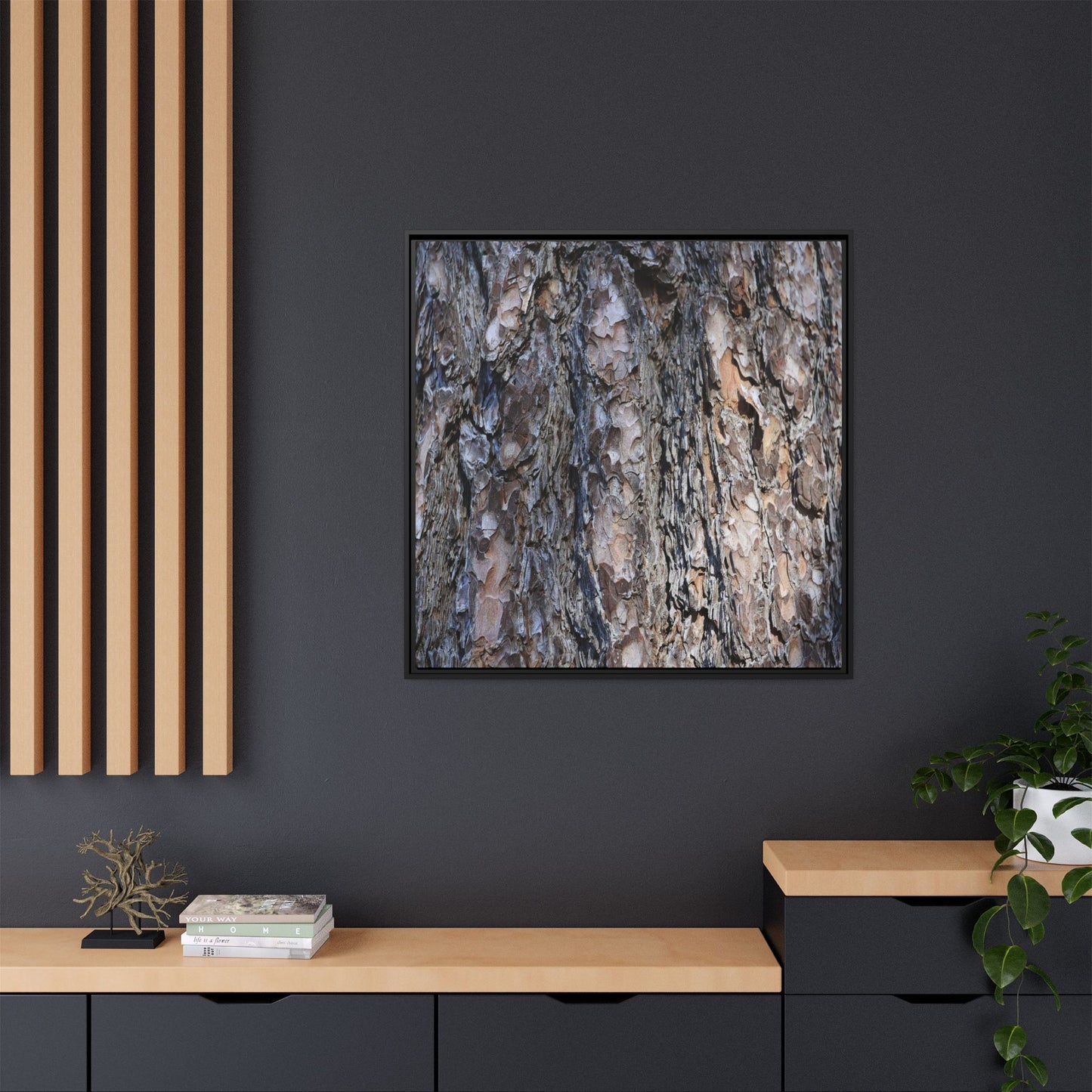 Weathered Patterns - Unique Stretched Canvas Wall Art - Art By Earth