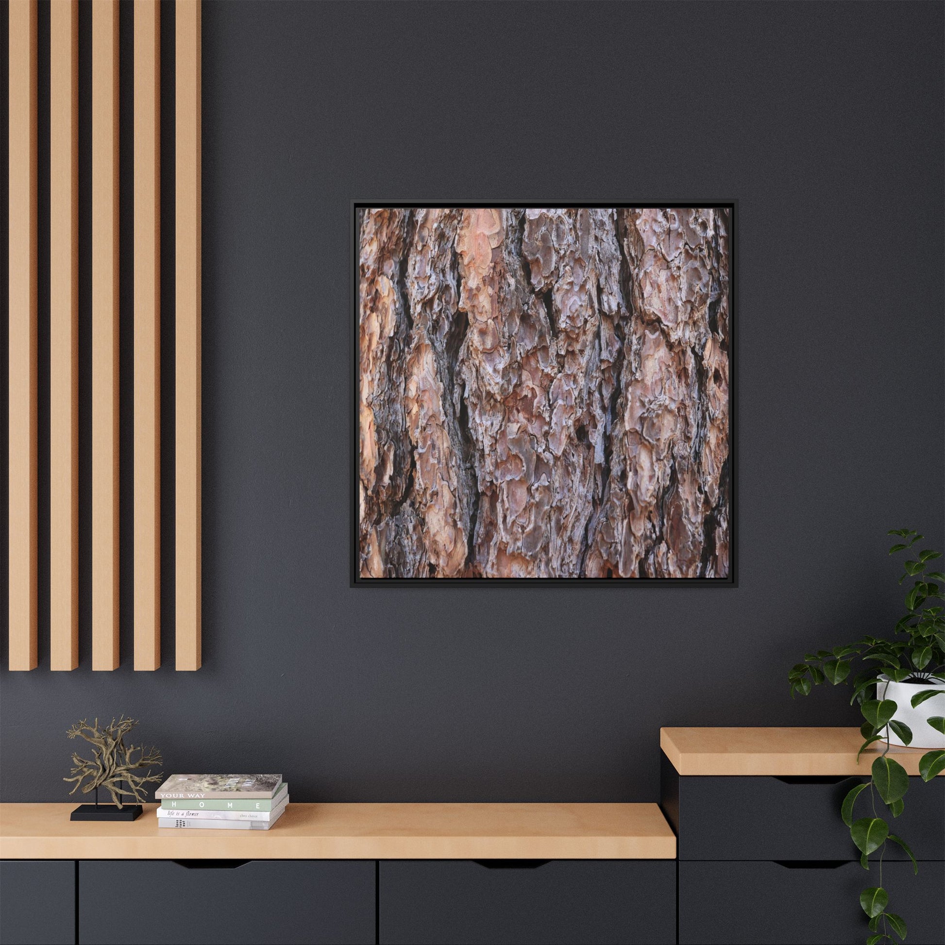 Layered Textures - Unique Stretched Canvas Wall Art - Art By Earth