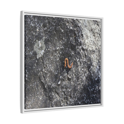 Volcanic Ash and Copper - Unique Stretched Canvas Wall Art - Art By Earth