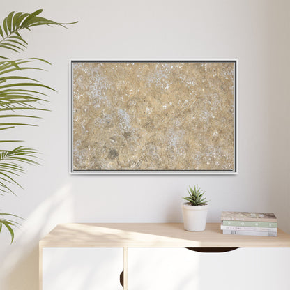 Bubbling Sand - Unique Stretched Canvas Wall Art - Art By Earth