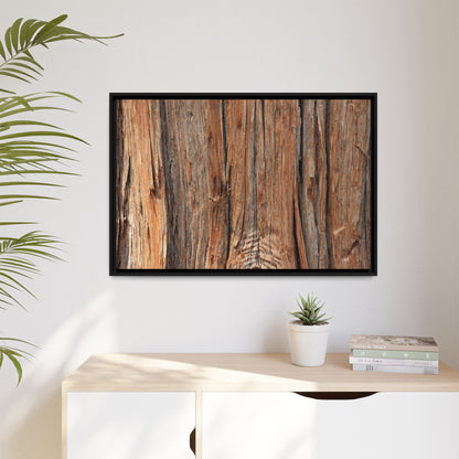 Echoes of Timber - Unique Stretched Canvas Wall Art - Art By Earth