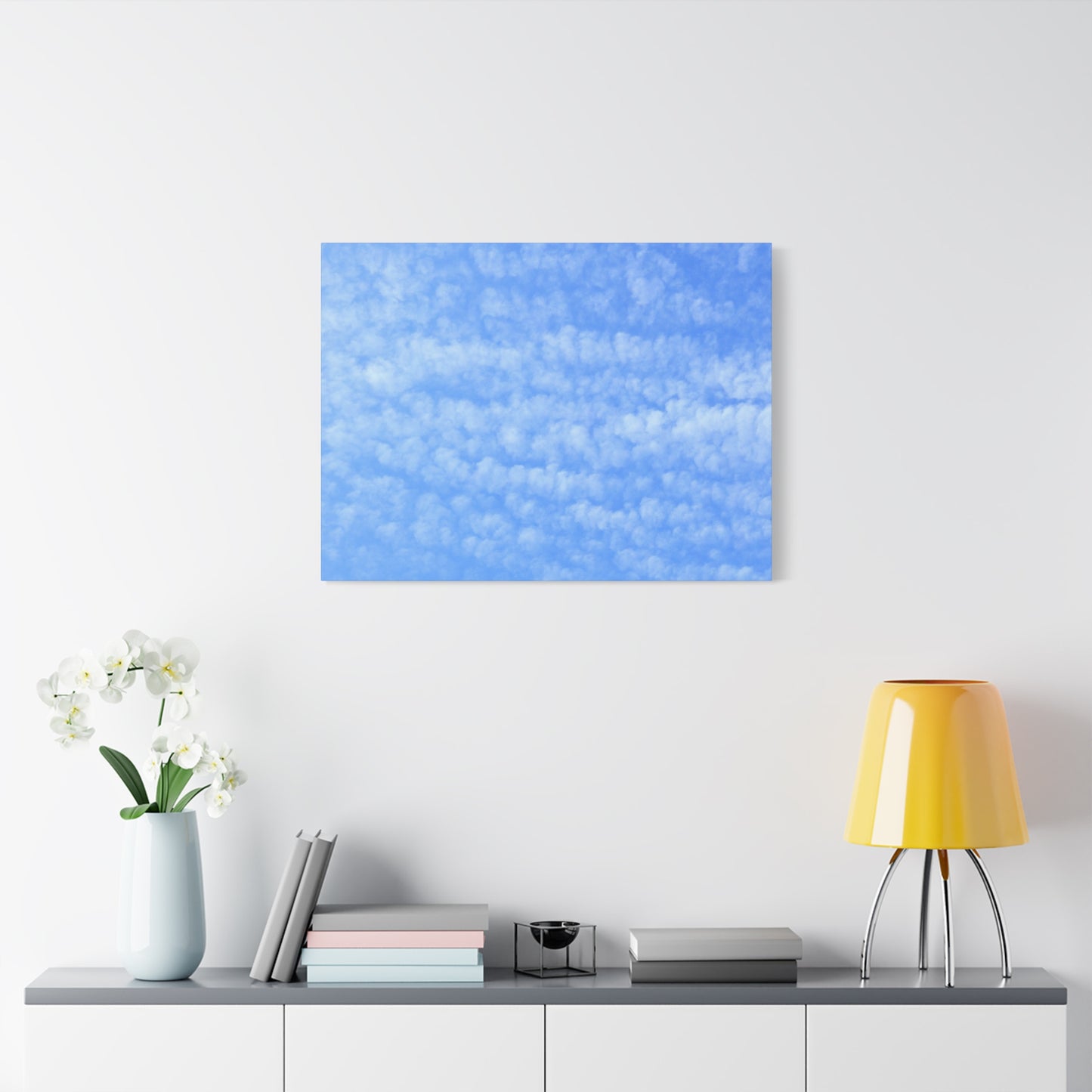 Clouded Reverie - Unique Frameless Canvas Wall Art - Art By Earth