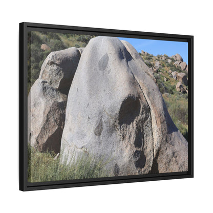 Skull Rock Desert - Unique Stretched Canvas Wall Art - Art By Earth