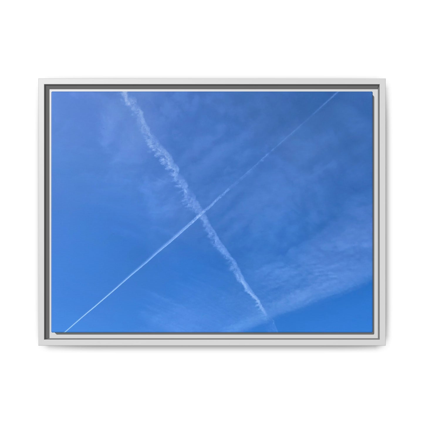 Sky Crossroads - Unique Stretched Canvas Wall Art - Art By Earth