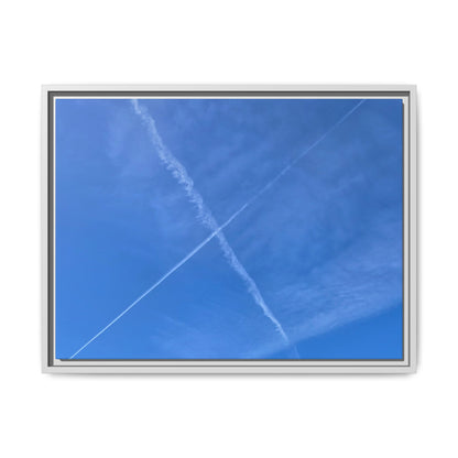 Sky Crossroads - Unique Stretched Canvas Wall Art - Art By Earth