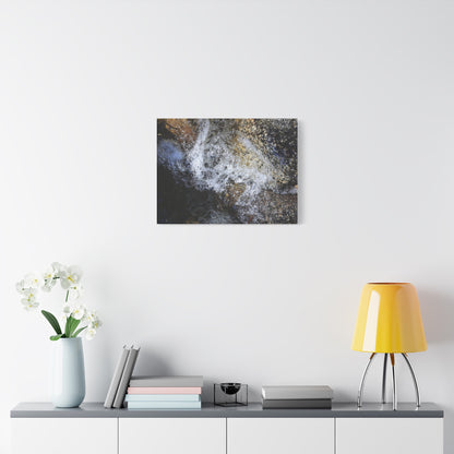 Liquid Stone - Unique Frameless Canvas Wall Art - Art By Earth