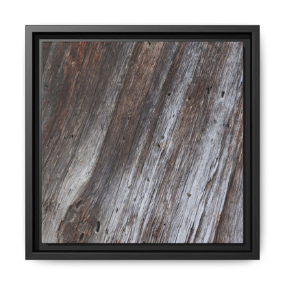 Aged Timber Texture - Unique Stretched Canvas Wall Art - Art By Earth